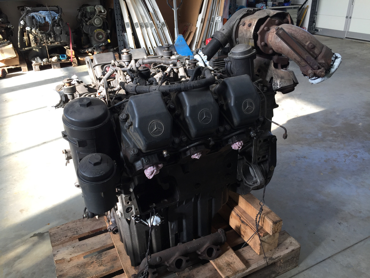 Двигатель для Грузовиков Gebrauchter Motor MB Actros 1843, OM 501 LA, Euro 3: фото 8 Двигатель для Грузовиков Gebrauchter Motor MB Actros 1843, OM 501 LA, Euro 3: фото 8