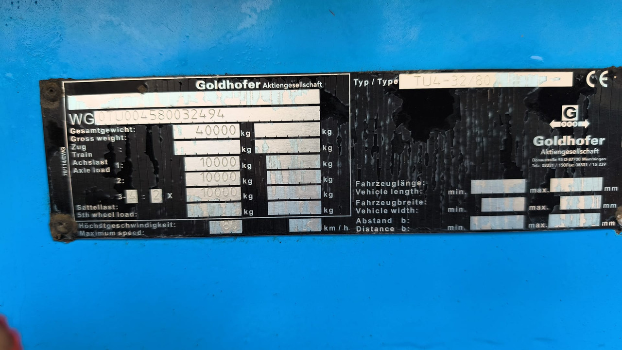 GOLDHOFER, 2010 god. - Низкорамный прицеп: фото 2 GOLDHOFER, 2010 god. - Низкорамный прицеп: фото 2