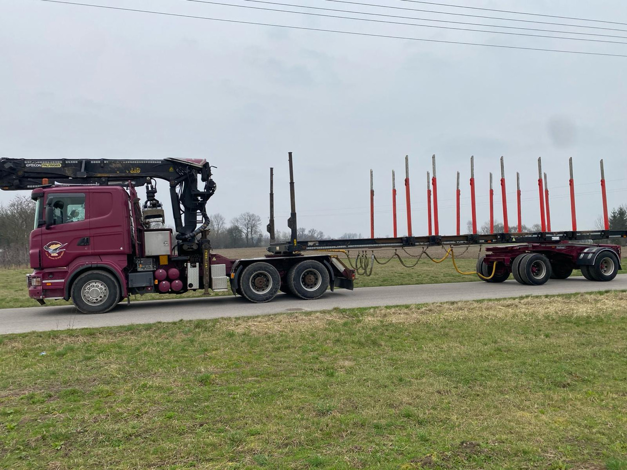 SCANIA R500 - Тягач, Полуприцеп лесовоз: фото 3 SCANIA R500 - Тягач, Полуприцеп лесовоз: фото 3