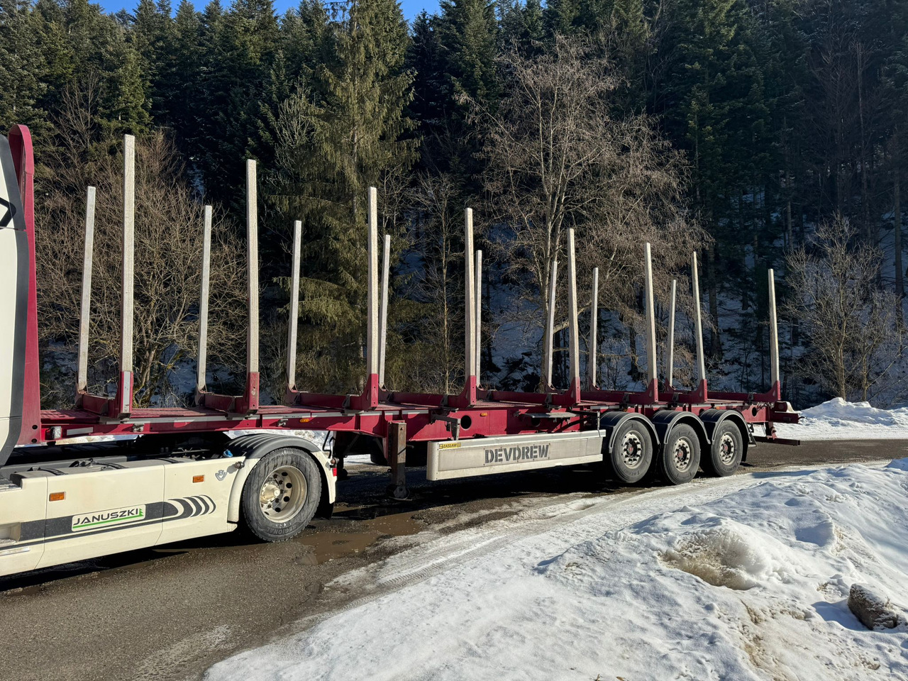ZASŁAW D651A HOLZ SCANIA VOLVO - Полуприцеп лесовоз: фото 5 ZASŁAW D651A HOLZ SCANIA VOLVO - Полуприцеп лесовоз: фото 5