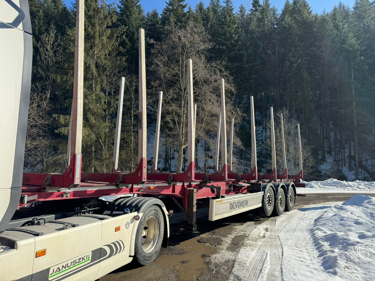 ZASŁAW D651A HOLZ SCANIA VOLVO - Полуприцеп лесовоз: фото 2 ZASŁAW D651A HOLZ SCANIA VOLVO - Полуприцеп лесовоз: фото 2