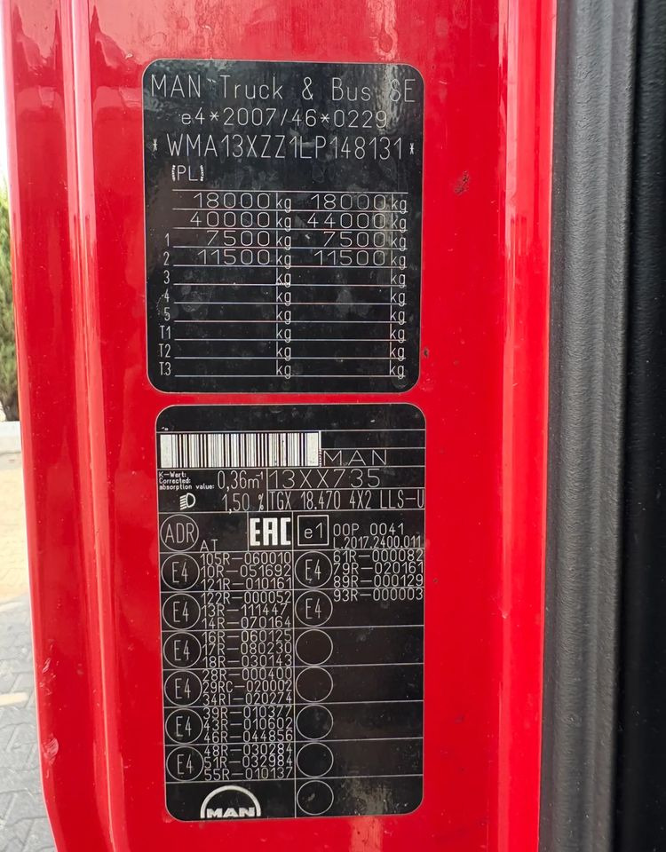 Тягач MAN TGX: фото 23