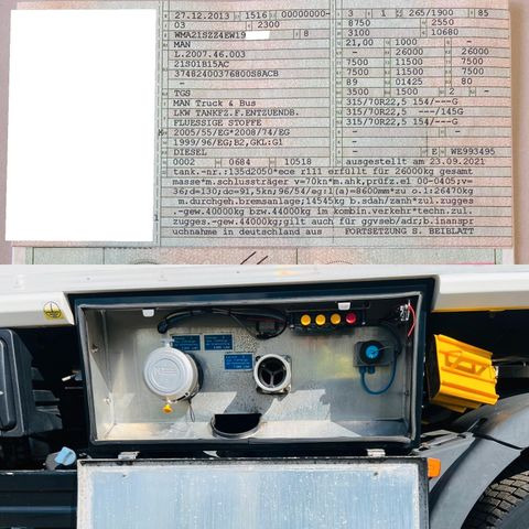 Грузовик-цистерна MAN TGS 26.360 TANK WILLIG 2014 Heizöl, Diesel: фото 15