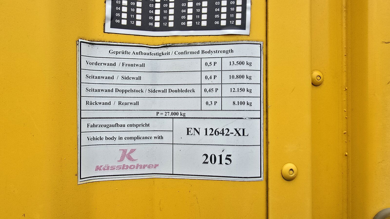 Kässbohrer XS - Тентованный полуприцеп: фото 5 Kässbohrer XS - Тентованный полуприцеп: фото 5