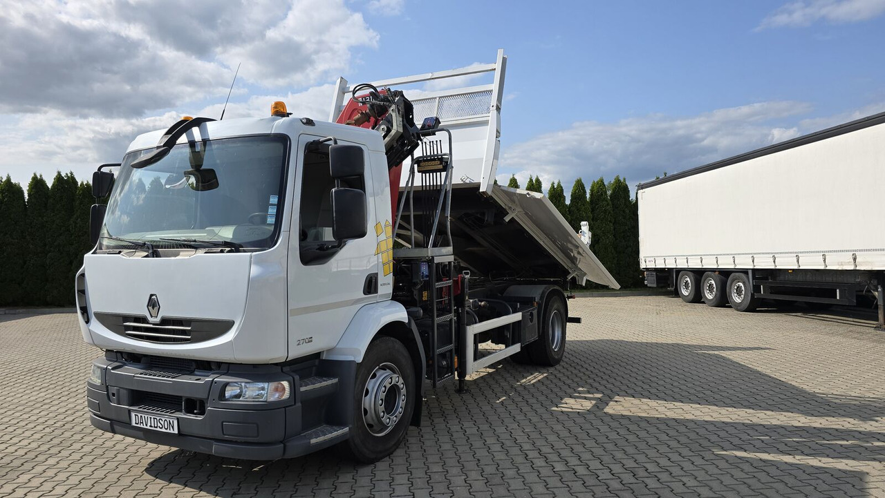 Renault Midlum 270 - Самосвал, Автоманипулятор: фото 2 Renault Midlum 270 - Самосвал, Автоманипулятор: фото 2