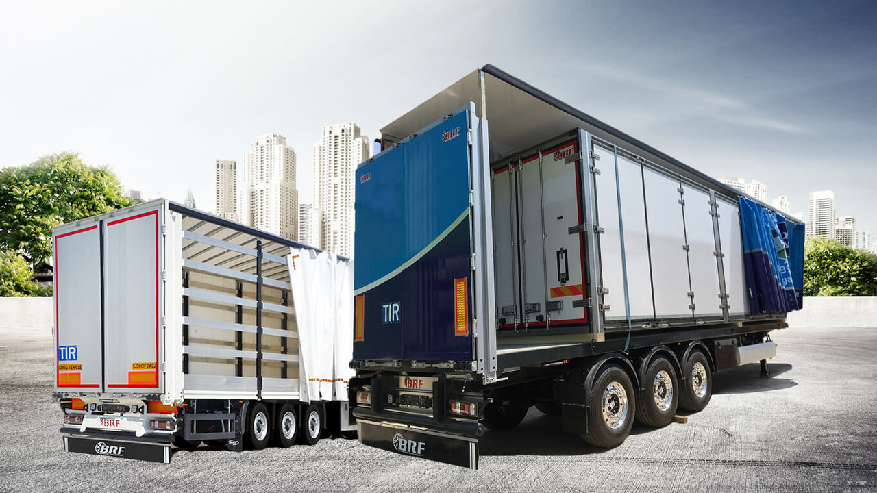 BRF - Тентованный полуприцеп: фото 1 BRF - Тентованный полуприцеп: фото 1