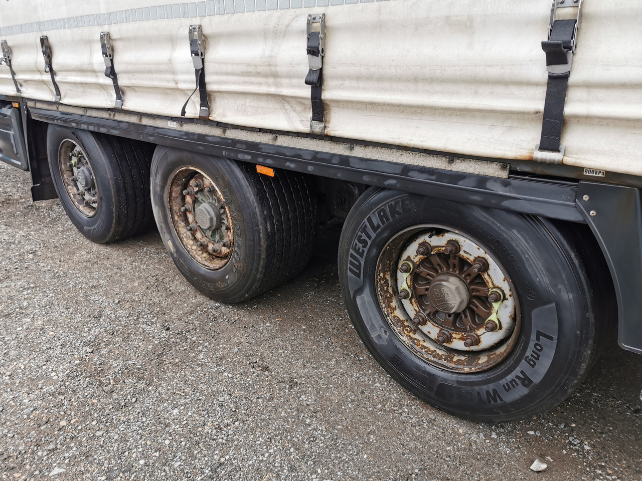 Тентованный полуприцеп KRONE SD low deck: фото 9