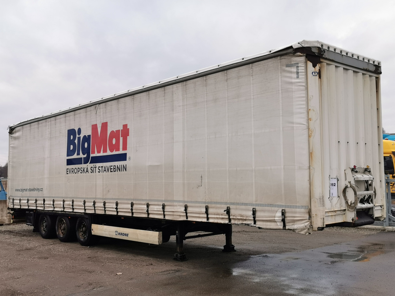 KRONE SD low deck - Тентованный полуприцеп: фото 3 KRONE SD low deck - Тентованный полуприцеп: фото 3