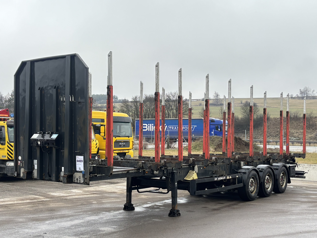 SCHWARZMÜLLER RSA 3/E - Полуприцеп лесовоз: фото 1 SCHWARZMÜLLER RSA 3/E - Полуприцеп лесовоз: фото 1