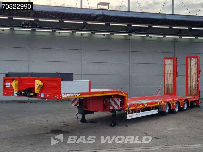 Kässbohrer LB3E 3 axles Steering+Lift Axle Extendable Ramps - Низкорамный полуприцеп: фото 3 Kässbohrer LB3E 3 axles Steering+Lift Axle Extendable Ramps - Низкорамный полуприцеп: фото 3