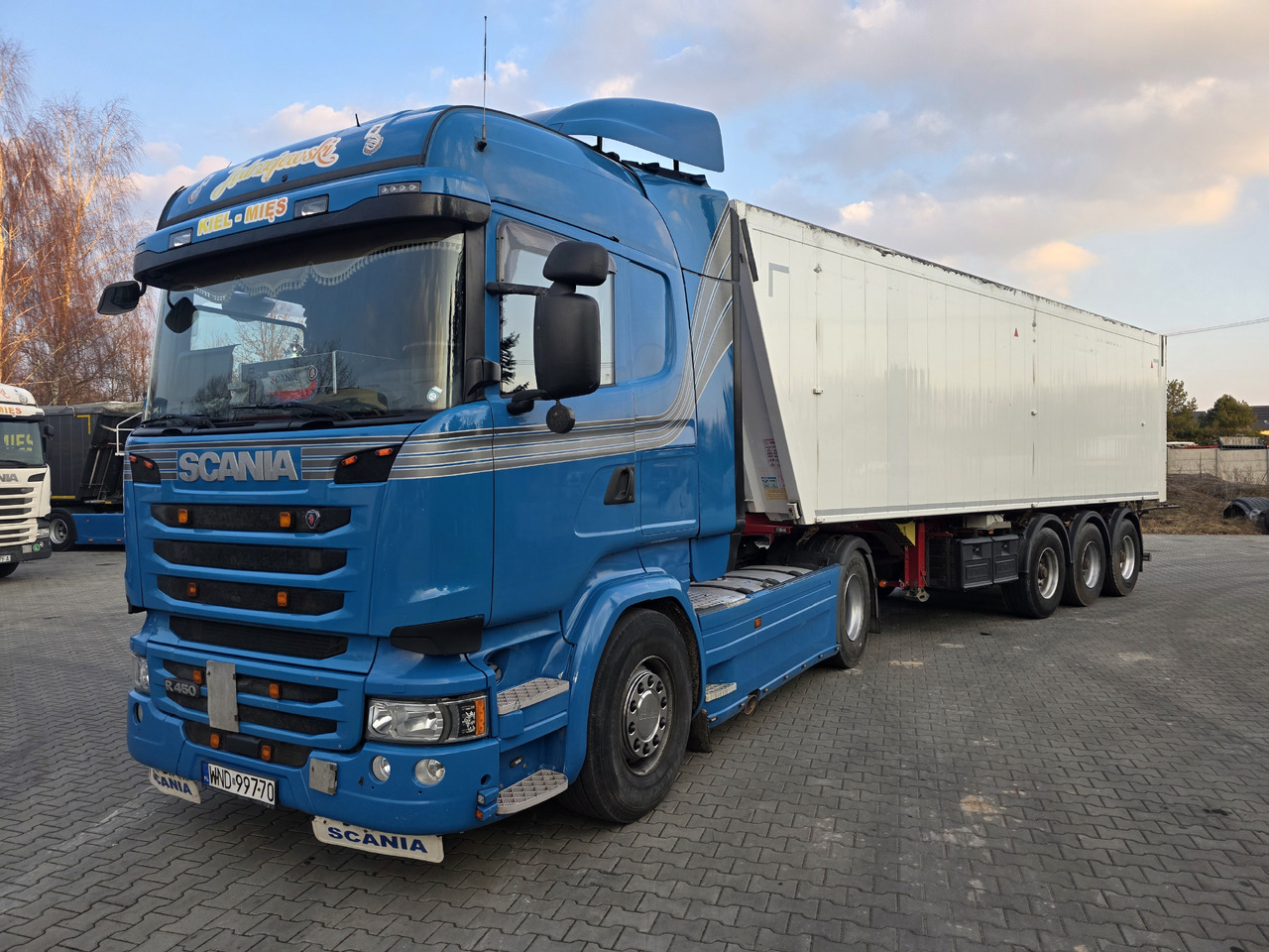 SCANIA R 450 + naczepa Kempf 55 m/3 Topp !! R 450 - Тягач: фото 2 SCANIA R 450 + naczepa Kempf 55 m/3 Topp !! R 450 - Тягач: фото 2