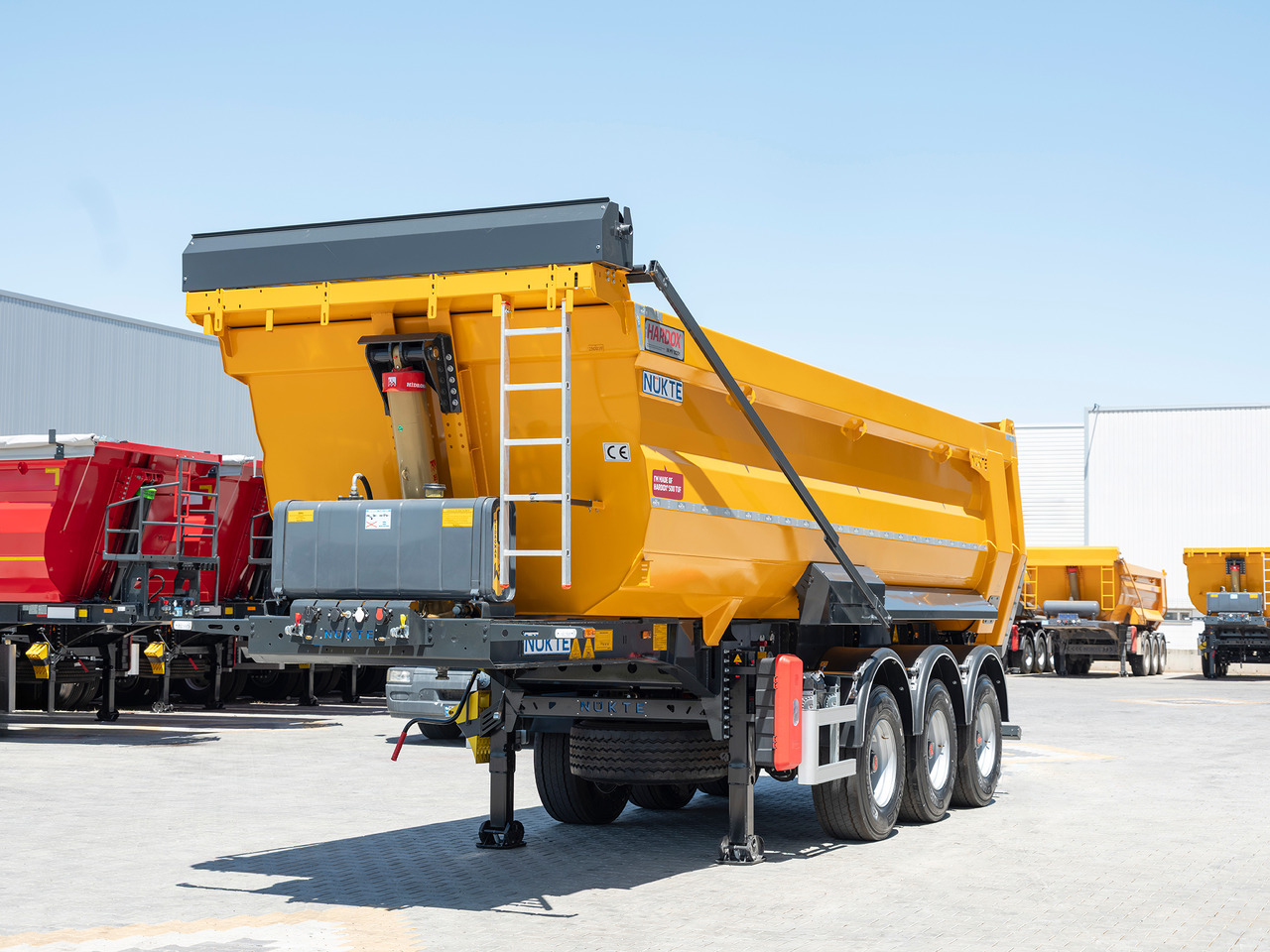 Nükte Trailer 26m3 Half-Pipe Tipper Semi-Trailer - Самосвальный полуприцеп: фото 4 Nükte Trailer 26m3 Half-Pipe Tipper Semi-Trailer - Самосвальный полуприцеп: фото 4