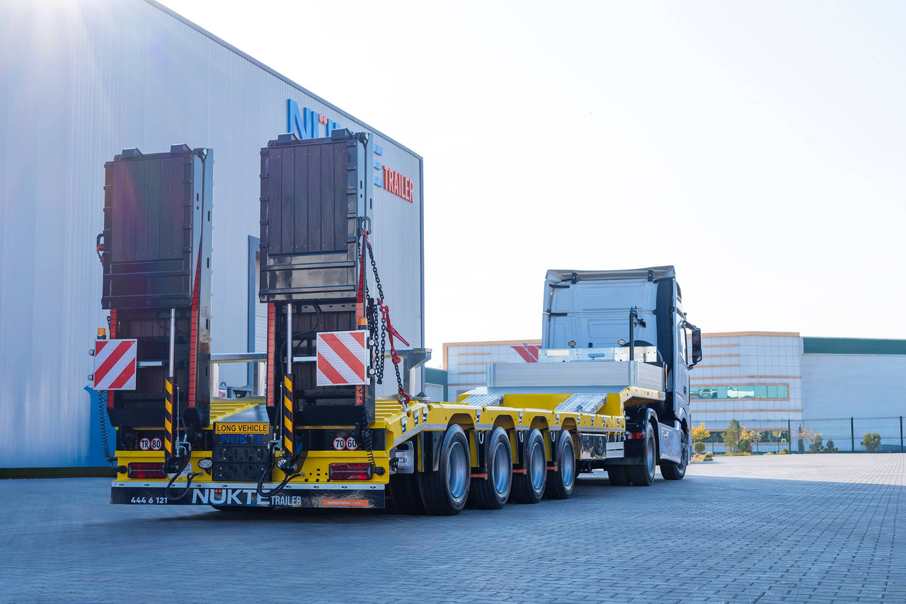 Nükte Trailer 4 Axle Fixed Lowbed Semi-Trailer (Double Ramp) - Низкорамный полуприцеп: фото 4 Nükte Trailer 4 Axle Fixed Lowbed Semi-Trailer (Double Ramp) - Низкорамный полуприцеп: фото 4