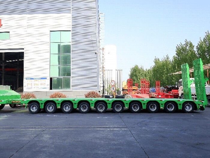 150T Extendable Lowbed Trailer - Низкорамный полуприцеп: фото 4 150T Extendable Lowbed Trailer - Низкорамный полуприцеп: фото 4