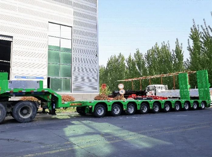 150T Extendable Lowbed Trailer - Низкорамный полуприцеп: фото 5 150T Extendable Lowbed Trailer - Низкорамный полуприцеп: фото 5