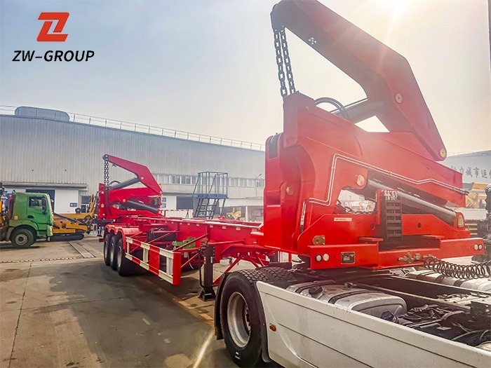 Container Side Loader Semi Trailer - Полуприцеп-контейнеровоз/ Сменный кузов: фото 4 Container Side Loader Semi Trailer - Полуприцеп-контейнеровоз/ Сменный кузов: фото 4