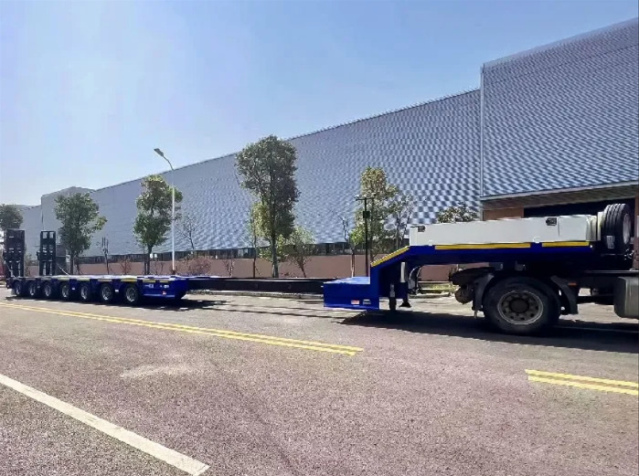 Extendable Low Loader Trailer - Низкорамный полуприцеп: фото 2 Extendable Low Loader Trailer - Низкорамный полуприцеп: фото 2