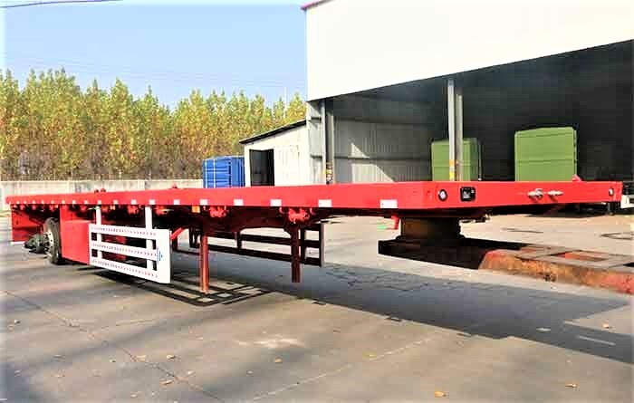 Tri-axle Flatbed Container Trailer - Полуприцеп бортовой/ Платформа: фото 2 Tri-axle Flatbed Container Trailer - Полуприцеп бортовой/ Платформа: фото 2
