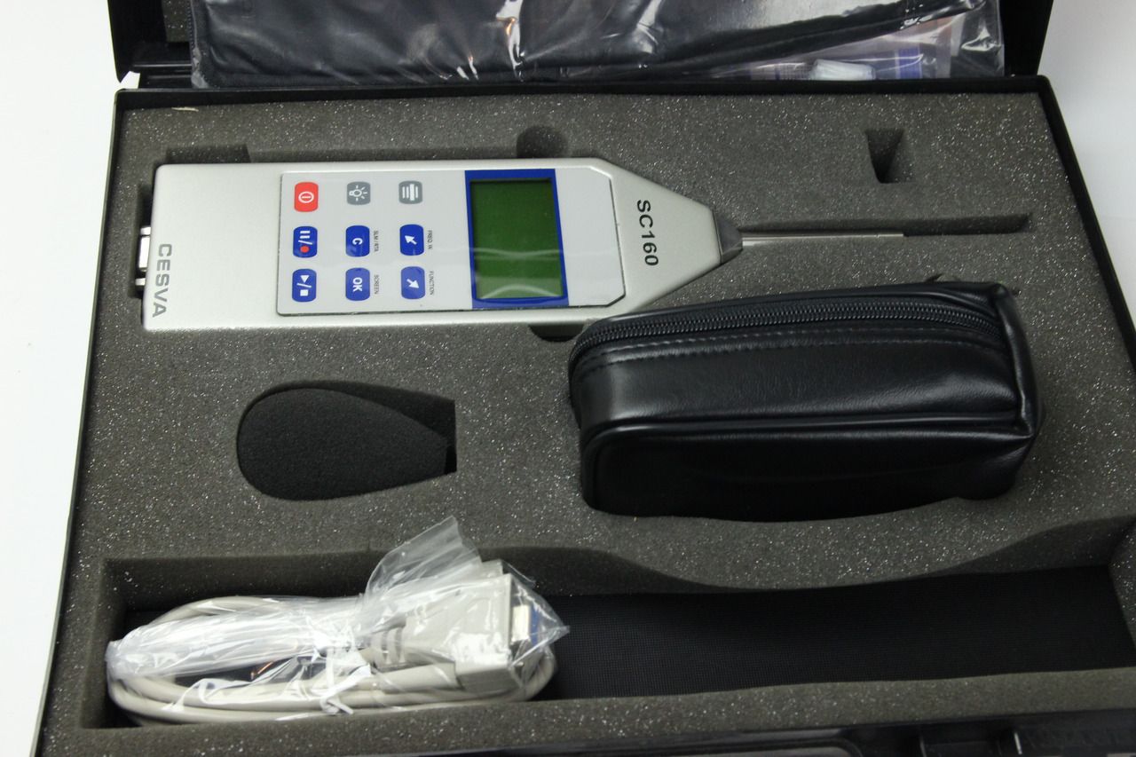 CESVA SC-160 Class 2 Sound Level Meter - Лабораторное оборудование: фото 2 CESVA SC-160 Class 2 Sound Level Meter - Лабораторное оборудование: фото 2