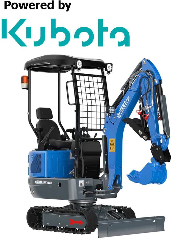 Rippa R10-6 Eco Kubota - Мини-экскаватор: фото 1 Rippa R10-6 Eco Kubota - Мини-экскаватор: фото 1