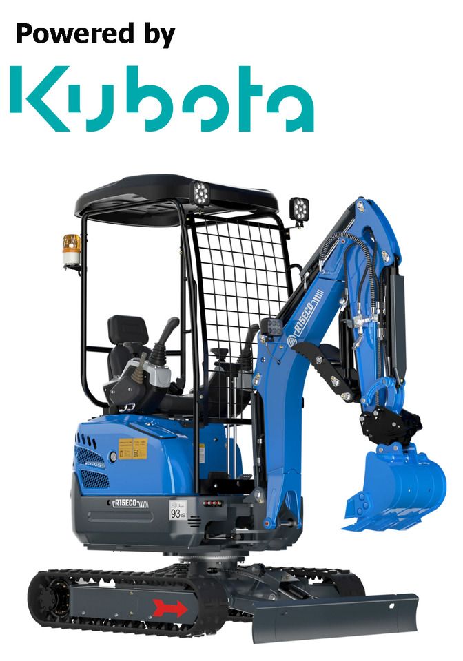 Rippa R15 Eco Kubota - Мини-экскаватор: фото 1 Rippa R15 Eco Kubota - Мини-экскаватор: фото 1