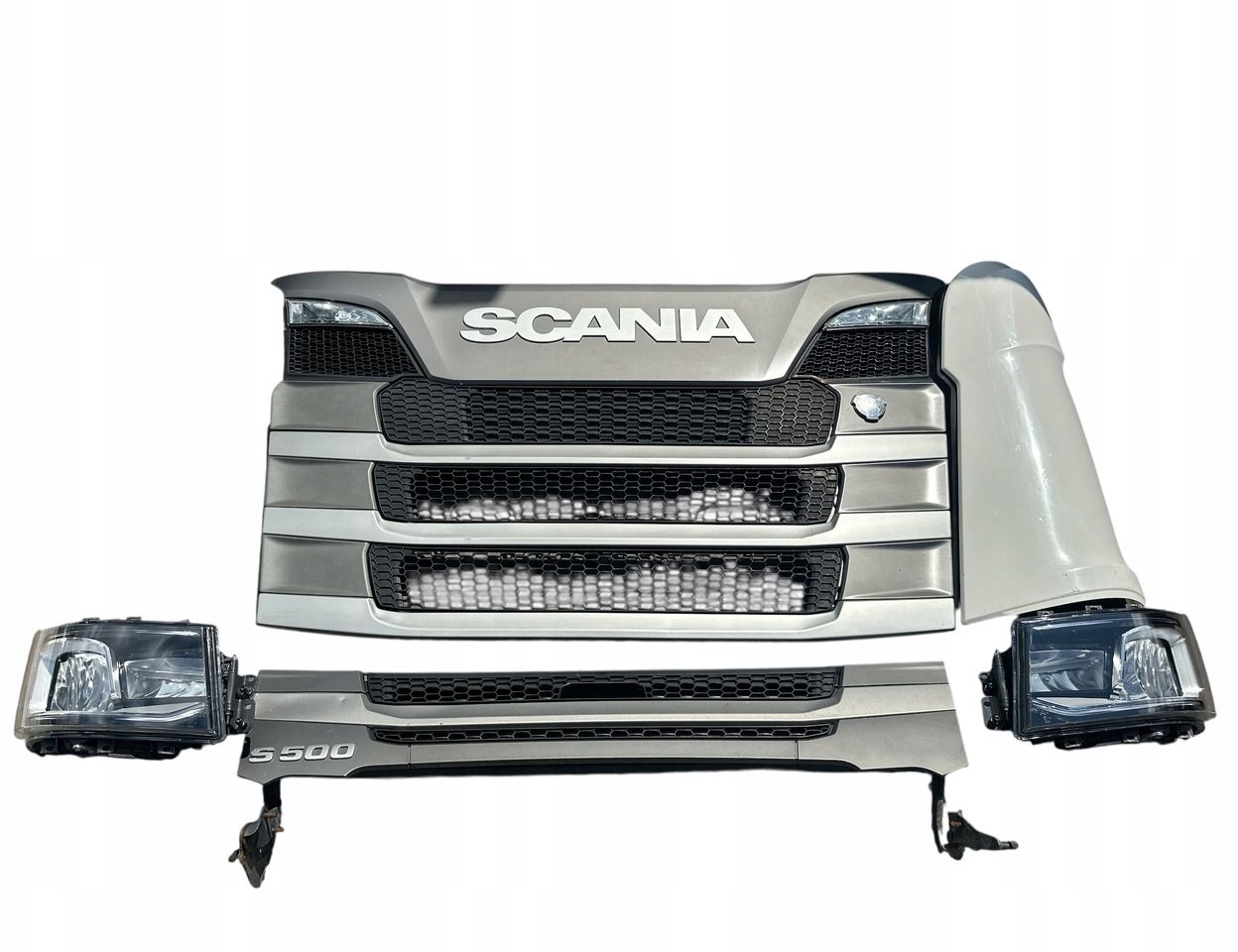 SCANIA S NTG ATRAPA MASKA ŁAWKA OWIEWKA POLIK REFLEKTOR LAMPA LED KPL ADMAR - Капот для Грузовиков: фото 2 SCANIA S NTG ATRAPA MASKA ŁAWKA OWIEWKA POLIK REFLEKTOR LAMPA LED KPL ADMAR - Капот для Грузовиков: фото 2