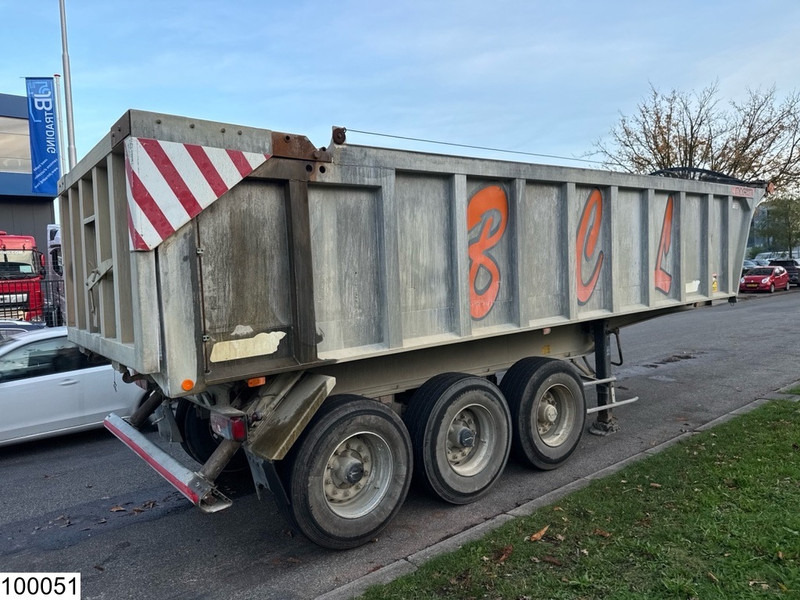 Benalu kipper Bladvering, Trommel, 24m3 - Самосвальный полуприцеп: фото 3 Benalu kipper Bladvering, Trommel, 24m3 - Самосвальный полуприцеп: фото 3