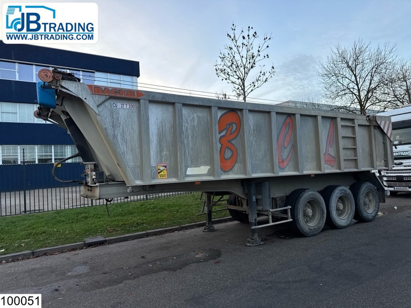 Benalu kipper Bladvering, Trommel, 24m3 - Самосвальный полуприцеп: фото 1 Benalu kipper Bladvering, Trommel, 24m3 - Самосвальный полуприцеп: фото 1