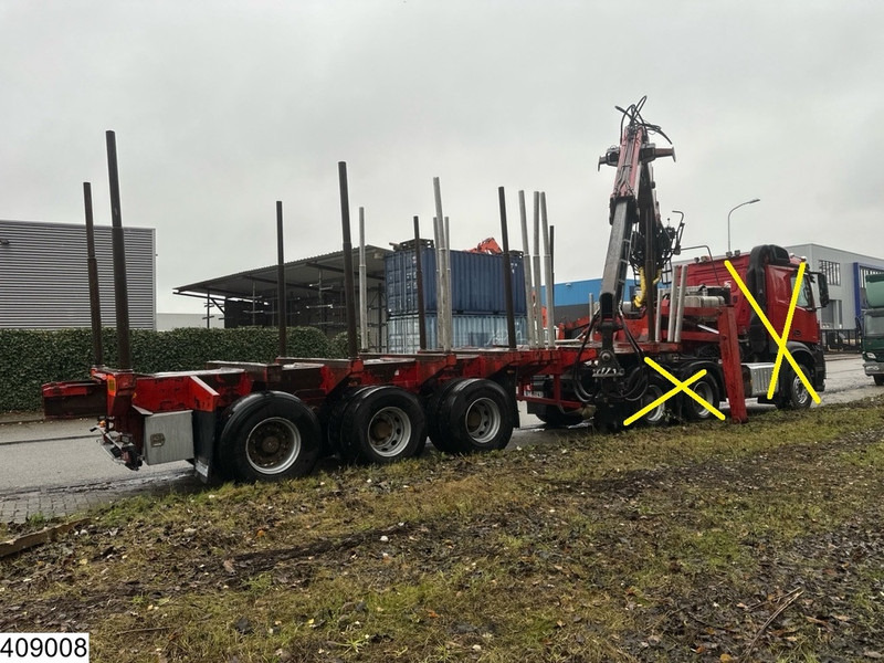 Billaud Chassis Wood transport, Steel suspension, Extendable - Полуприцеп лесовоз: фото 3 Billaud Chassis Wood transport, Steel suspension, Extendable - Полуприцеп лесовоз: фото 3