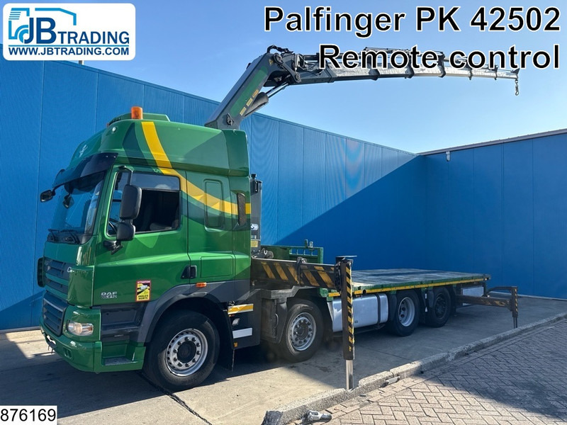 DAF CF 410 8x2, EURO 5, Palfinger, Steerling, Remote,Retarder - Грузовик бортовой/ Платформа, Автоманипулятор: фото 1 DAF CF 410 8x2, EURO 5, Palfinger, Steerling, Remote,Retarder - Грузовик бортовой/ Платформа, Автоманипулятор: фото 1
