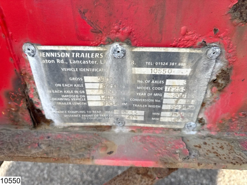 Dennison Container 20 - 30 FT - Полуприцеп-контейнеровоз/ Сменный кузов: фото 5 Dennison Container 20 - 30 FT - Полуприцеп-контейнеровоз/ Сменный кузов: фото 5