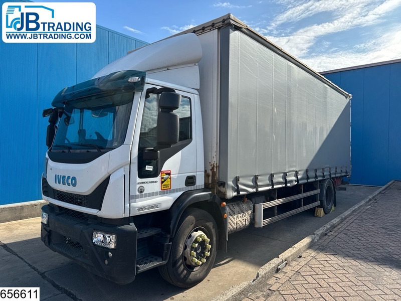 Iveco Eurocargo 190 280L EURO 6, Dhollandia, Engine defect - Тентованный грузовик: фото 1 Iveco Eurocargo 190 280L EURO 6, Dhollandia, Engine defect - Тентованный грузовик: фото 1