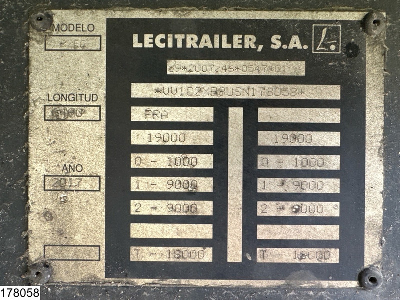 Lecitrailer Middenas Frigoblock EK 13 U - Прицеп-рефрижератор: фото 5 Lecitrailer Middenas Frigoblock EK 13 U - Прицеп-рефрижератор: фото 5
