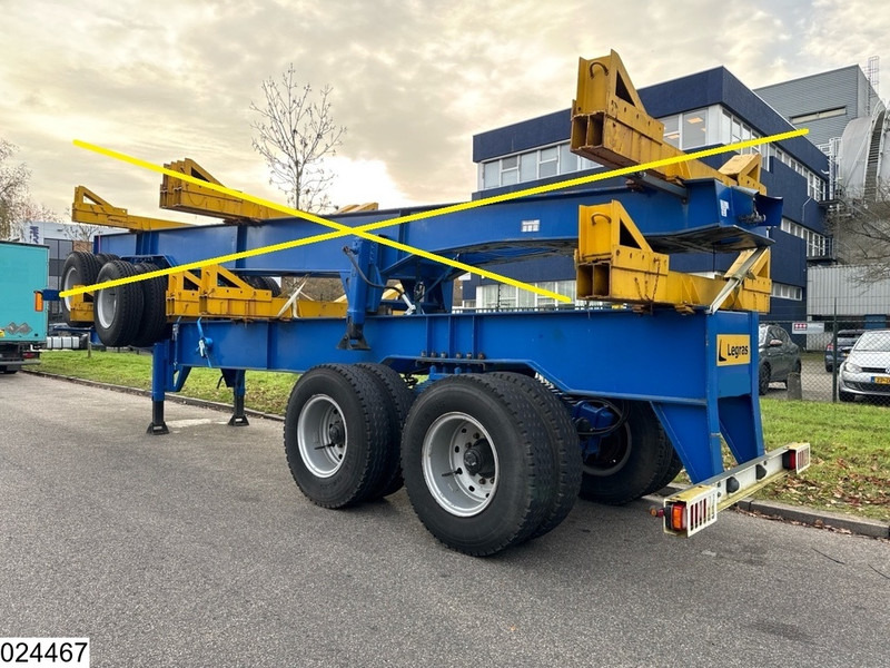 Legras Openlaadbak Wood transport, Steel suspension - Полуприцеп лесовоз: фото 5 Legras Openlaadbak Wood transport, Steel suspension - Полуприцеп лесовоз: фото 5