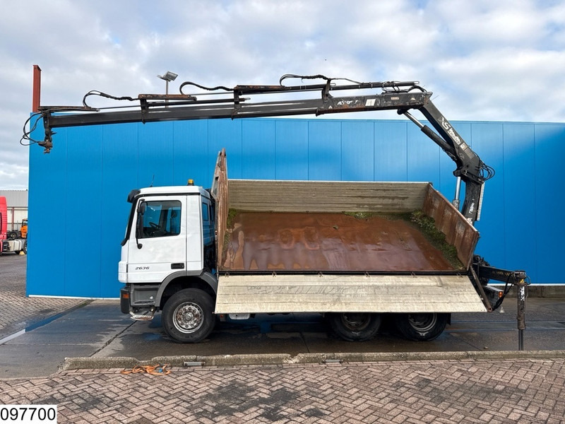 Mercedes-Benz Actros 2636 6x4, EURO 3, HIAB, Telligent 16 - Самосвал, Автоманипулятор: фото 3 Mercedes-Benz Actros 2636 6x4, EURO 3, HIAB, Telligent 16 - Самосвал, Автоманипулятор: фото 3