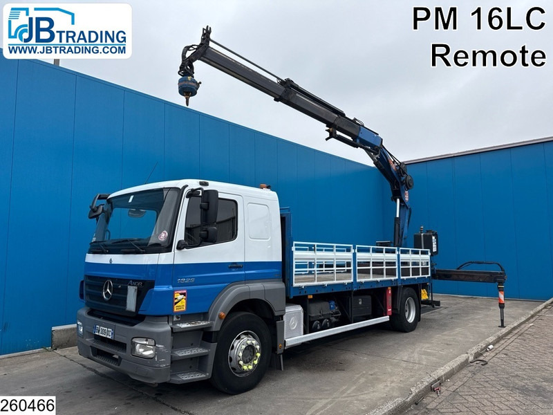 Mercedes-Benz Axor 1829 Manual, PM, Remote control - Грузовик бортовой/ Платформа, Автоманипулятор: фото 1 Mercedes-Benz Axor 1829 Manual, PM, Remote control - Грузовик бортовой/ Платформа, Автоманипулятор: фото 1