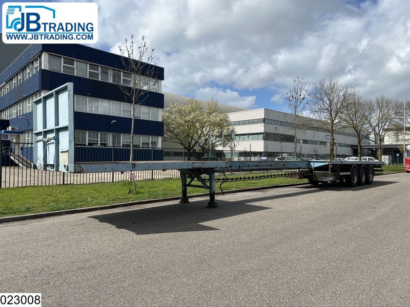 Nooteboom open laadbak 42000 KG, 7,15 mtr extendable - Полуприцеп бортовой/ Платформа: фото 1 Nooteboom open laadbak 42000 KG, 7,15 mtr extendable - Полуприцеп бортовой/ Платформа: фото 1