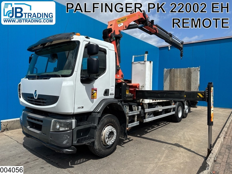 Грузовик бортовой/ Платформа, Автоманипулятор Renault Lander 380 Dxi EURO 5, Hydraulic, Palfinger, Remote: фото 1