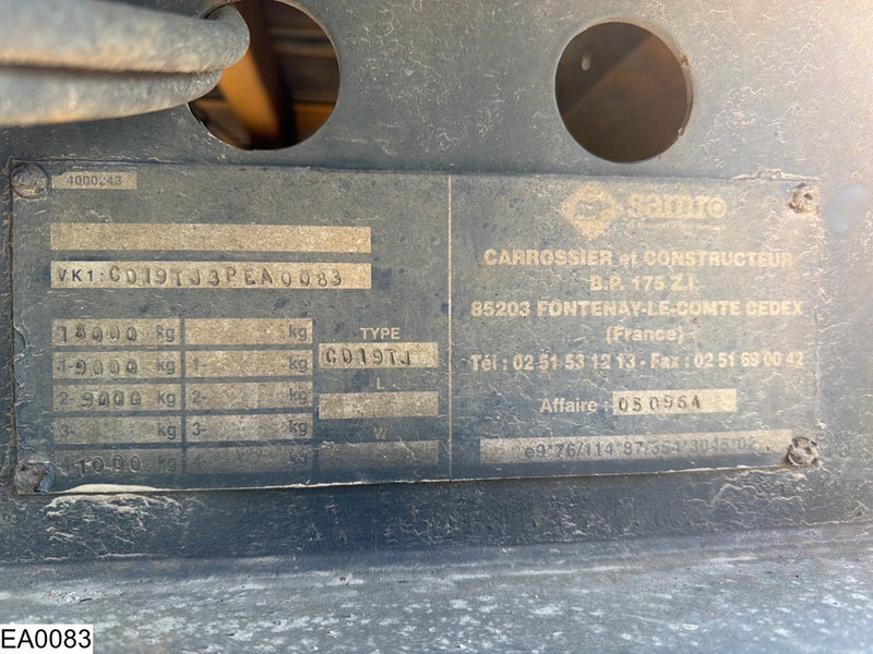 Samro Middenas - Прицеп бортовой/ Платформа: фото 4 Samro Middenas - Прицеп бортовой/ Платформа: фото 4