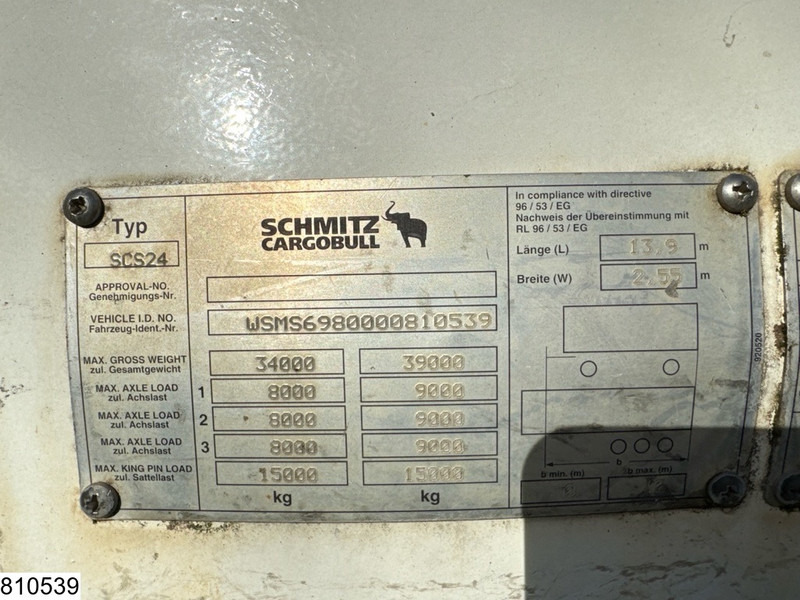 Schmitz Cargobull open laadbak - Полуприцеп бортовой/ Платформа: фото 4 Schmitz Cargobull open laadbak - Полуприцеп бортовой/ Платформа: фото 4