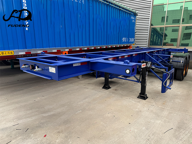 FUDENG 2 Axle 20ft Container Chassis Trailer - Полуприцеп-контейнеровоз/ Сменный кузов: фото 3 FUDENG 2 Axle 20ft Container Chassis Trailer - Полуприцеп-контейнеровоз/ Сменный кузов: фото 3