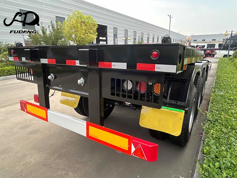 FUDENG 3 Axle 40Ft Container Skeleton Trailer - Полуприцеп-контейнеровоз/ Сменный кузов: фото 4 FUDENG 3 Axle 40Ft Container Skeleton Trailer - Полуприцеп-контейнеровоз/ Сменный кузов: фото 4