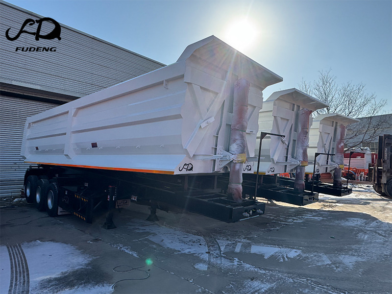 FUDENG 3 Axle Rear Dump Semi Trailer - Самосвальный полуприцеп: фото 2 FUDENG 3 Axle Rear Dump Semi Trailer - Самосвальный полуприцеп: фото 2