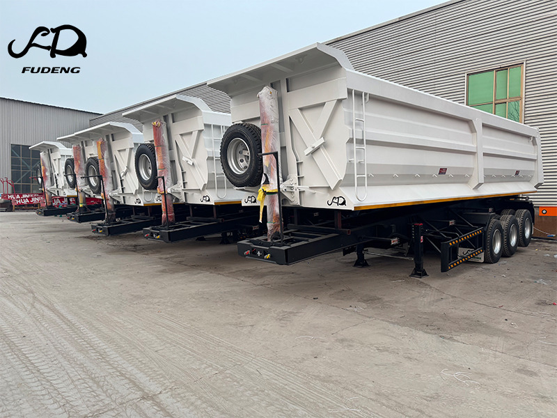FUDENG 3 Axle Rear Dump Semi Trailer - Самосвальный полуприцеп: фото 4 FUDENG 3 Axle Rear Dump Semi Trailer - Самосвальный полуприцеп: фото 4
