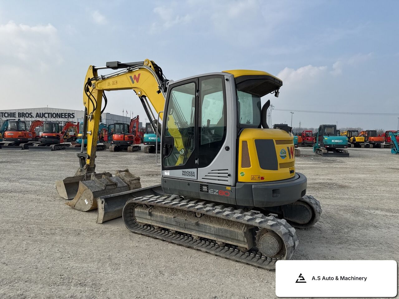 Wacker Neuson EZ80 - Гусеничный экскаватор: фото 2 Wacker Neuson EZ80 - Гусеничный экскаватор: фото 2
