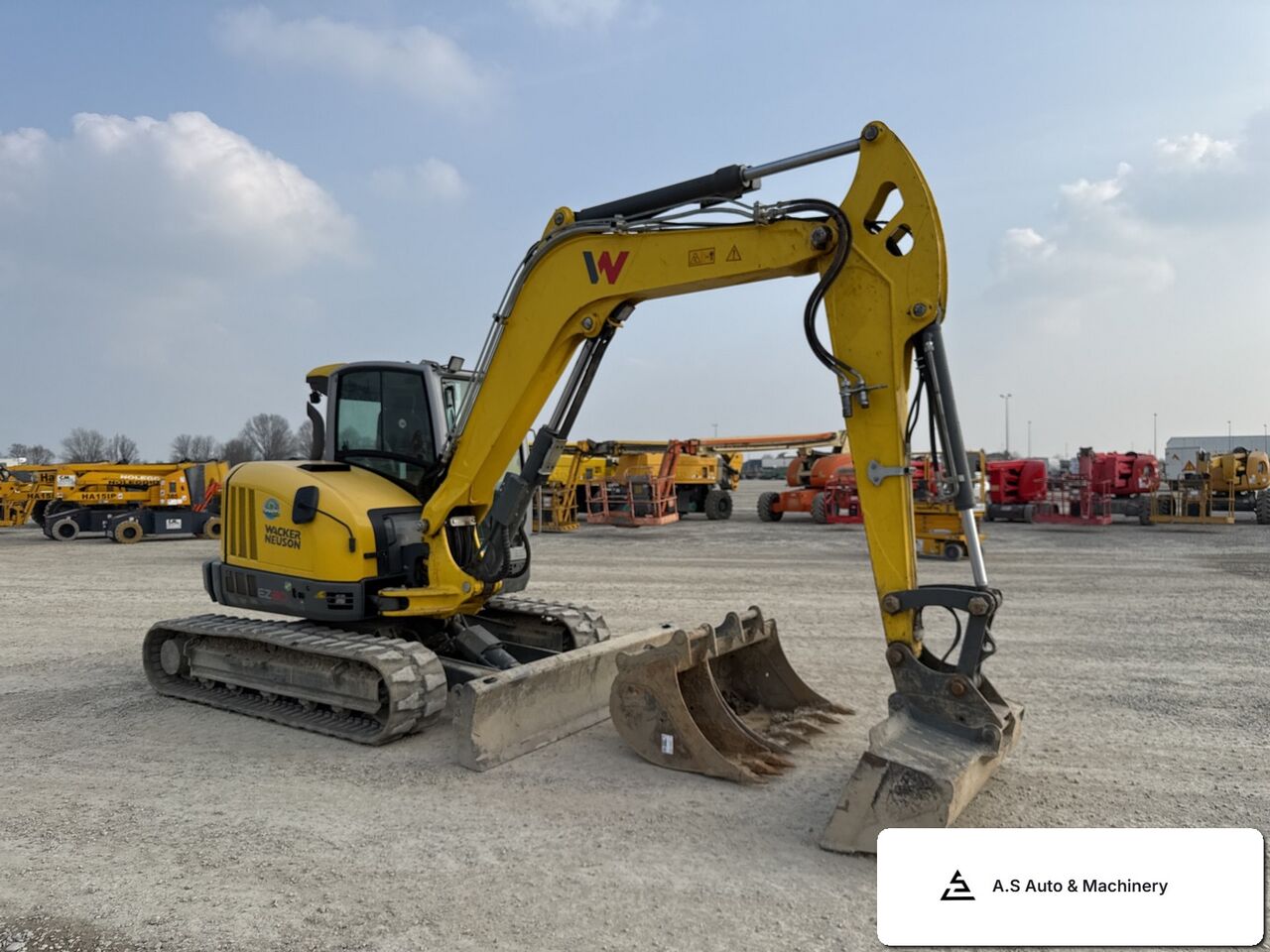 Wacker Neuson EZ80 - Гусеничный экскаватор: фото 4 Wacker Neuson EZ80 - Гусеничный экскаватор: фото 4