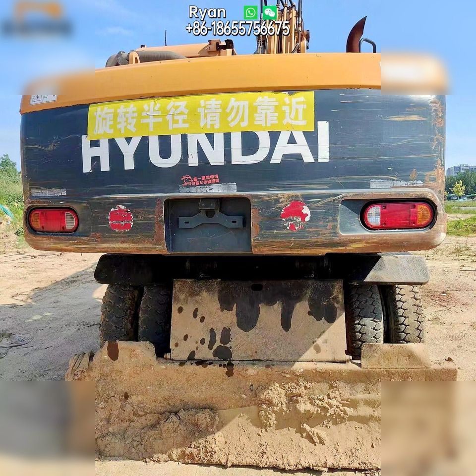 HYUNDAI ROBEX 210W-9 - Колёсный экскаватор: фото 3 HYUNDAI ROBEX 210W-9 - Колёсный экскаватор: фото 3