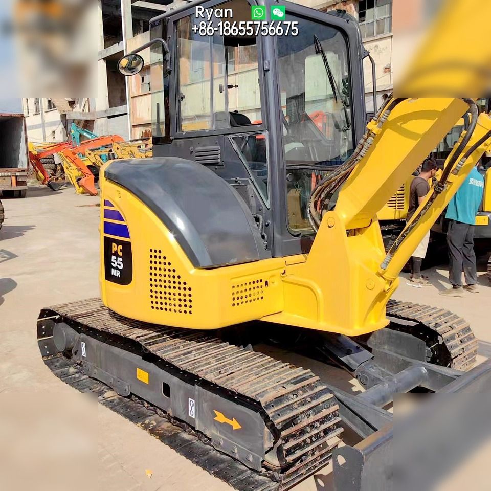 KOMATSU PC55MR-2 - Мини-экскаватор: фото 5 KOMATSU PC55MR-2 - Мини-экскаватор: фото 5