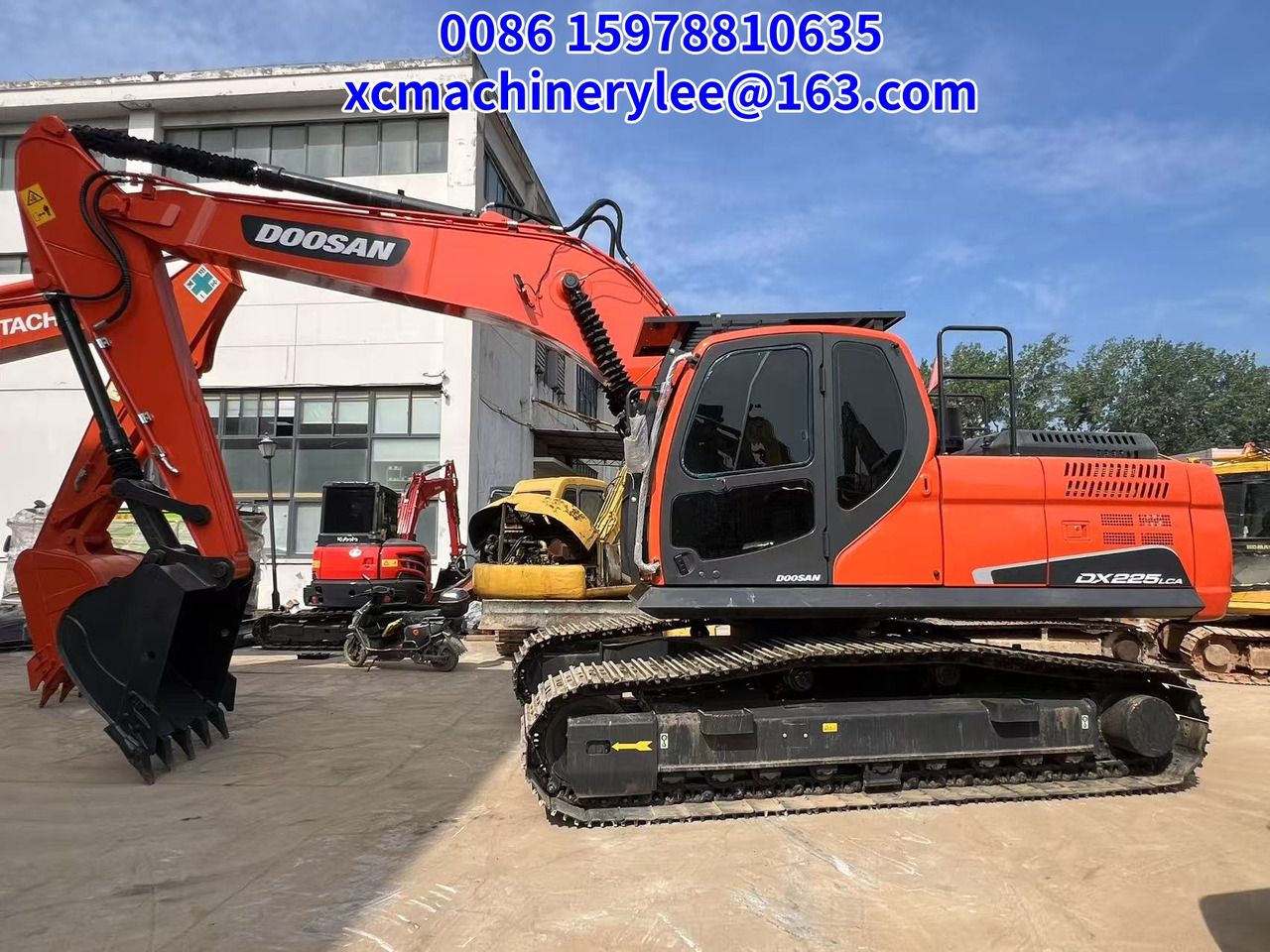 DOOSAN dx225 - Гусеничный экскаватор: фото 1 DOOSAN dx225 - Гусеничный экскаватор: фото 1