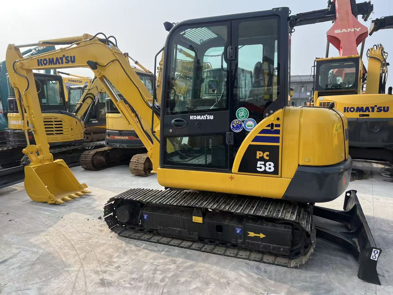 KOMATSU PC58 - Мини-экскаватор: фото 1 KOMATSU PC58 - Мини-экскаватор: фото 1